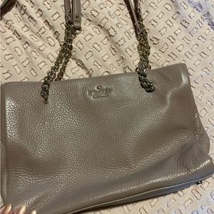 Kate Spade Purple-Taupe Handbag